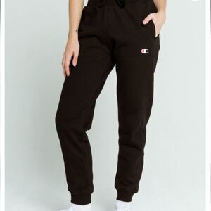 Champion large reverse weave retro Black joggers Relaxed Fit Elastic Cuffs women